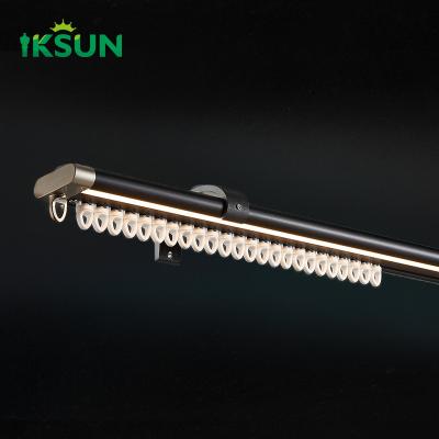 China Ambient Oval Led Curtain Track Light  Optional Curtain Rail Set Wall Mount for sale