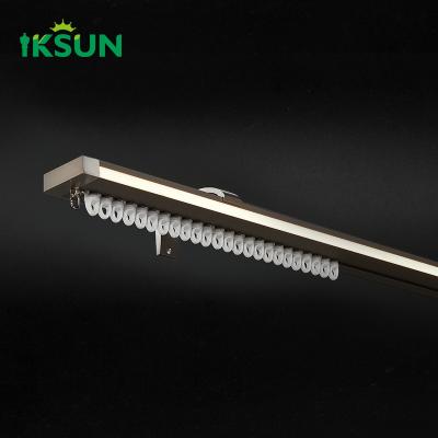 Chine Patent Square Curtain Track With Led- Lighting  Dimmable  Lights Track Screwfix  Rail For Living Dorm Room à vendre