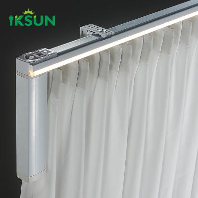 China Facory LED Automatic Curtain Track Selectable Dimmable  Led Rail Light  For Hotel à venda