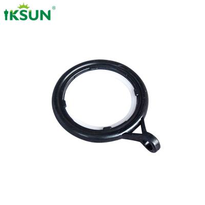 China 28mm Black Curtain Rod Rings Multifunctional For Living Room for sale