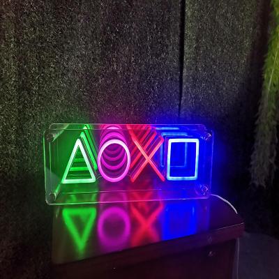 China Acrylic Silicone Custom Neon Signs 5V Game Neon Light Sign Decorative Lighting for sale
