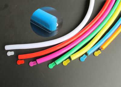 China Altas tiras llevadas flexibles de neón brillantes, mini luces de neón de la chaqueta colorida en venta