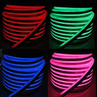 China Multi Color RGB LED Neon Flex Light Waterproof PVC Housing Material for sale