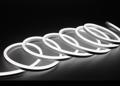 China White Led Neon Rope Light Flex Tube , 110V Waterproof Soft Led Neon Light Tube for sale