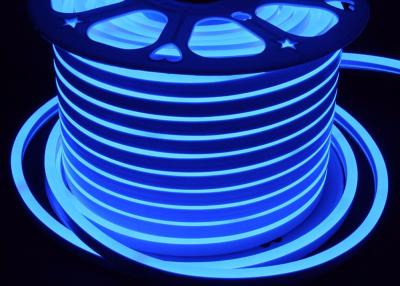 China Blue Led Neon Flex Rope Light , SMD LED Light Source Neon Flexible Led Strips for sale