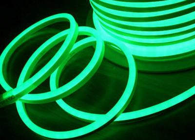 China Green Flexible Led Neon Rope Light , Waterproof Flexible Led Rope Light for sale