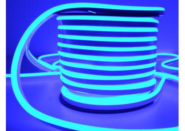 China Cabo flexível de néon azul da única cor mini, 100 - luz de néon flexível da corda 120V à venda