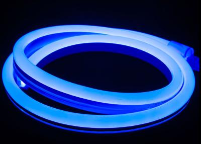 China Blue LED Neon Tube Light 14mm * 26mm Dimension 10W / M Power Low Heat for sale
