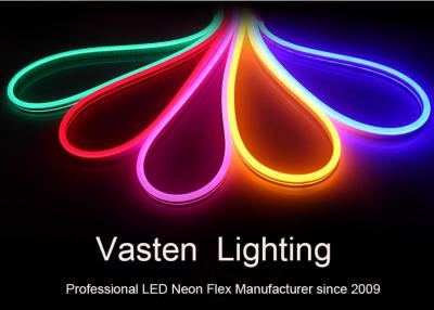 China Decorative Waterproof Mini LED Neon Flex Color Jacket Strip Lights 12V Input for sale