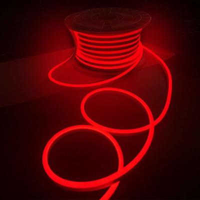 China Extra Thin Led Neon Flex Rope Light High Brightness Horizontally Bending Direction for sale