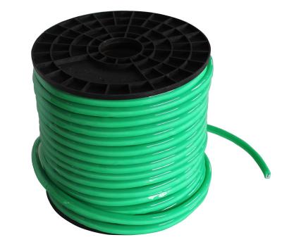 China Consumo decorativo da baixa potência da solução da iluminação da tira de néon verde do cabo flexível do diodo emissor de luz da tampa à venda