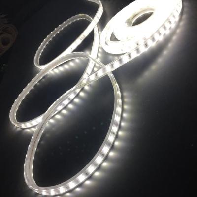 Chine Lumière menée flexible imperméable de corde, lumière SMD 2835 de bande de 120V LED 16,4 pi 5M à vendre