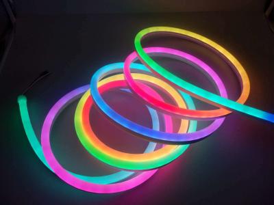 China RGB Color Changing IP65 1.66cm SMD5050 LED Neon Rope for sale