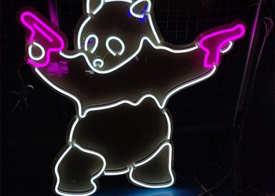 China Hazard Free 12VDC EU Bear Neon Light Billboard For Gift for sale