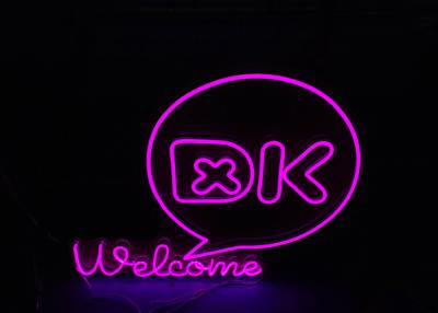 China High Performance Welcome Custom Led Neon Signs Pink color 12v for sale
