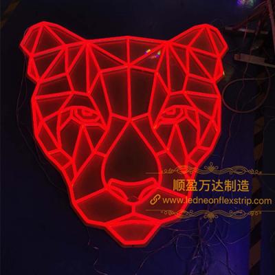 China Señales de neón animales del RGB de la señal de neón para el centro comercial de la oficina en venta