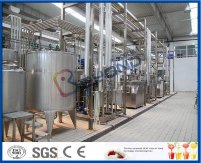 China 10000LPD UHT Milk Processing Line for Long Shelf Life Milk / Pure Milk ISO9001 for sale
