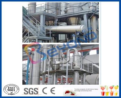 China Full Auto / Semi Auto 15TPH Multiple Effect Evaporator For Pineapple Juice Concentrator for sale