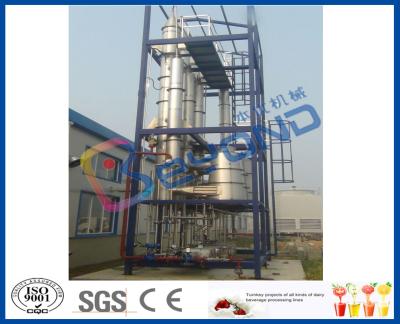 China Falling Film Evaporation Multi Stage Evaporator / Triple Effect Evaporator System for sale
