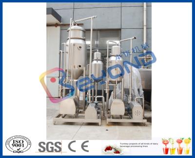 China Degasser do leite do GV, sistema da desgaseificação do leite, unidade instantânea da desgaseificação para a remoção do cheiro à venda