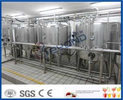 China Línea del tratamiento de la leche de UHT de Full Auto, equipo de producción de leche de la planta de tratamiento de la leche de la lechería en venta