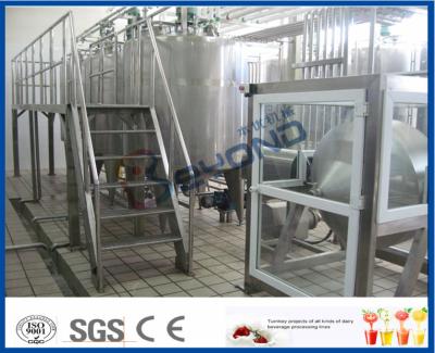 China 500L 1000L SGS Butter Making Equipment With Butter Separator Machine for sale