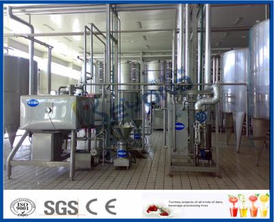 China Milk And Milk Products Processing Dairy Plant Machinery , Milk Dairy Equipments for sale
