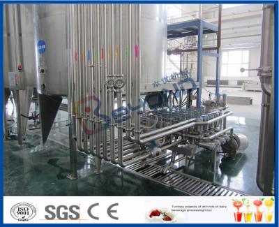 China PLC Control High Standard Fruit Juice Processing Line / Fruit Juice Manufacturing Plant for sale