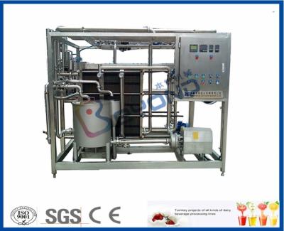 China High Temperature Sterilization Uht Processing Equipment , Milk Production Plant for sale