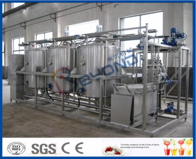 China Manually / Semi - Auto Small CIP Cleaning System Conjunct Type 5TPH 10TPH for sale