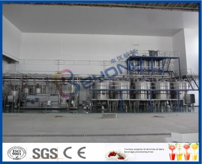 Chine chaîne de production de la boisson 3000-4000BPH non alcoolisée, machine de remplissage semi automatique de soude de processus de fabrication de boisson à vendre