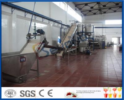 China 5 - 50 T/H Mango Processing Plant With Mango Pulp Machine ISO9001 / CE / SGS for sale