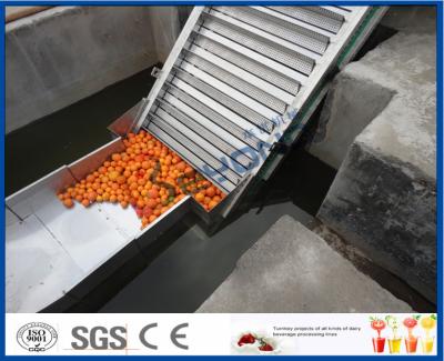 China Fruit Juice Processing Equipment Orange Processing Line 5000kg / Hour ISO9001 CE/SGS for sale