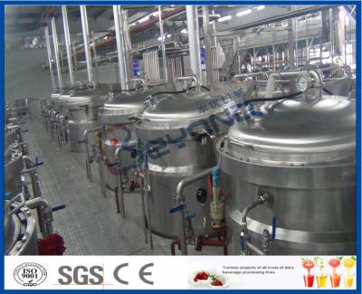 China linha de produção do refresco do processo de produção do refresco 12TPH com a máquina de enchimento do refresco à venda