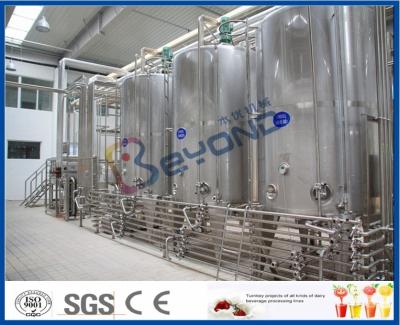 China PLC UHT Milk Processing Line For High Temperature Pasteurized Soy Milk / Organic Milk / Milk Products for sale