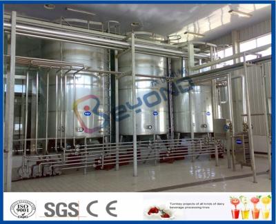 China Full Auto Milk Manufacturing Plant , Yoghurt Processing Line Yogurt Making Machine for sale