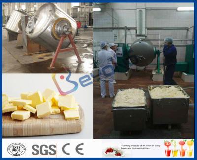 China Integrated Cow Milk / Buffalo Milk Butter Maker Machine For Butter Manufacturing Process for sale