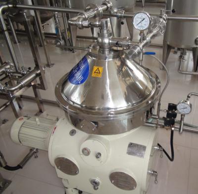China Máquina material do separador de creme do leite da fábrica de tratamento da leiteria SUS304/316L à venda