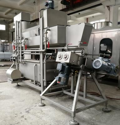China Triplicar-se mergulha o equipamento da fatura de mozzarella com sistema de controlo da temperatura à venda