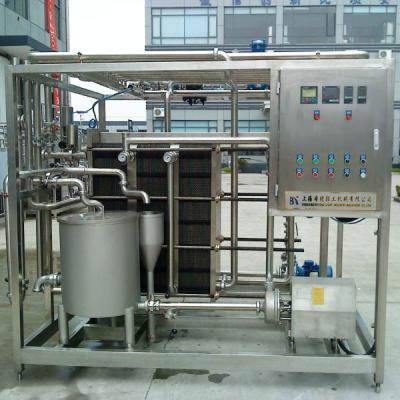 Chine 220V / machine 6KW de pasteurisation de lait de 380V 1000LPH avec la haute performance à vendre