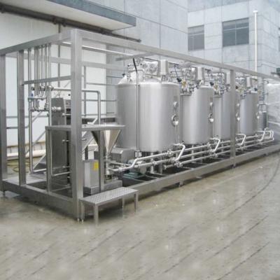China 25T/D On Line Mixing System And Full-Auto CIP Almond Milk Manufacturing Equipment for sale