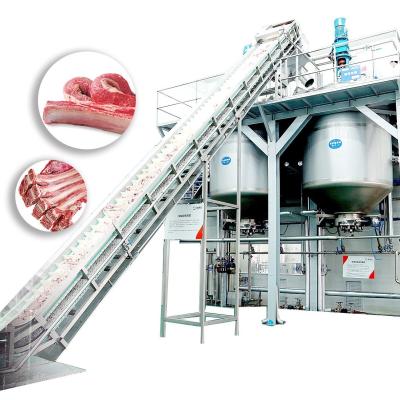 China High Pressure Resistance Meat Processing Machine Automatic Control Continuously Feeding for sale