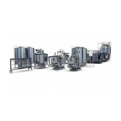 China 1000 - 8000LPH UHT Milk Processing Line 200 - 500ml Aseptic plastic Pouch Package for sale