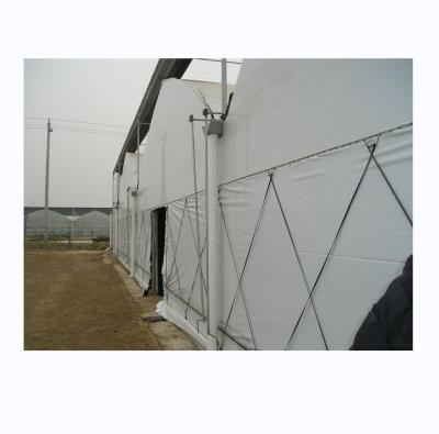 China Large Film Greenhouse Farming Fully Automated Light Deprivation System For Agriculture for sale
