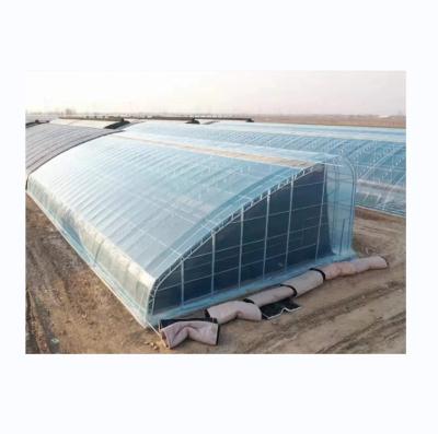 China Easy Assembled Solar Greenhouse for Cold Winter Climates PE Material and PE Material for sale
