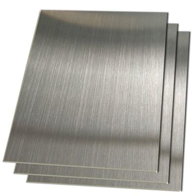 China 2mm 409 SS steel sheet hairline finish cold rolled steel ss 304 316 410 430 s32750 super duplex stainless steel plate Te koop