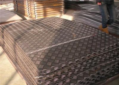 China 3003 3105 5052 Aluminium Checker Sheet 5 Bar Tread Plate Damp Proof for sale