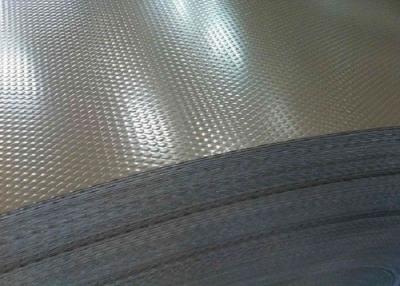 China 1100 Aluminium Stucco Embossed Sheet , Pointer Design Aluminium Floor Plate for sale