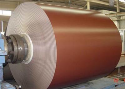 China PE PVDF Paints Color Coated Aluminum Coil 1050 1100 3003 1060 For Roofing Sheet for sale