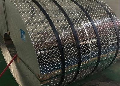 China Mill Finish Diamond Metal Sheet , 3003 5052 6061 Aluminum Coil Sheet With PVC PE Film for sale